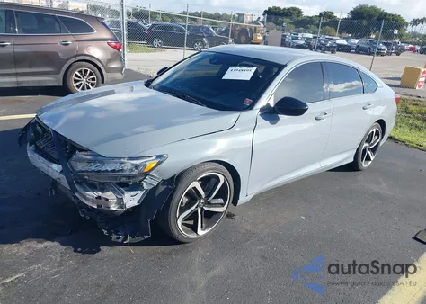 2021 Honda Accord Sport z USA, uszkodzony, nr VIN 1HGCV1F38MA005468